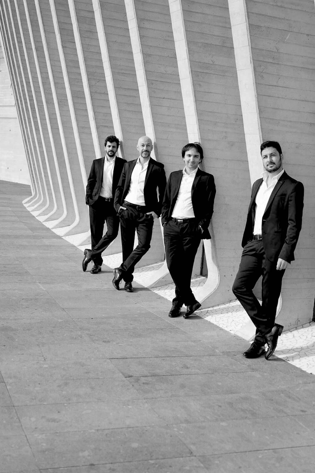 Canary Guitar Quartet en concierto durante Costa Adeje Classics 2025, festival de música clásica organizado por Xenox Producciones en Tenerife.