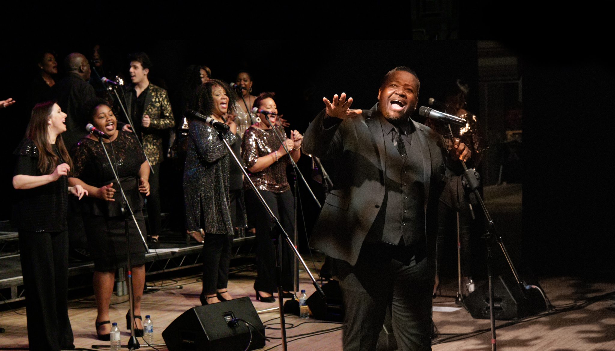 Powerhouse Gospel Choir en concierto durante el Gospel Canarias Fest · Eventos en Canarias, producción de Música y Cultura