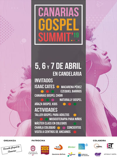 Canarias Gospel Summit 2019 · eventos de gospel en Canarias